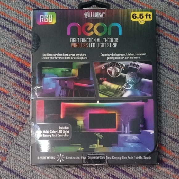 Neo Multi-Color LED Light Strip - Picture 2 of 3